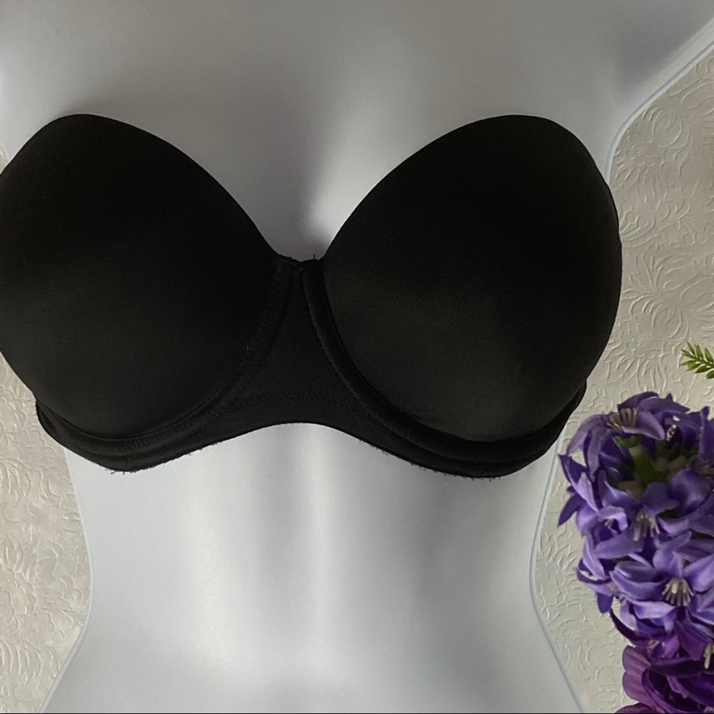 Pink Victoria Secret Push-up Strapless Bra 32 DD